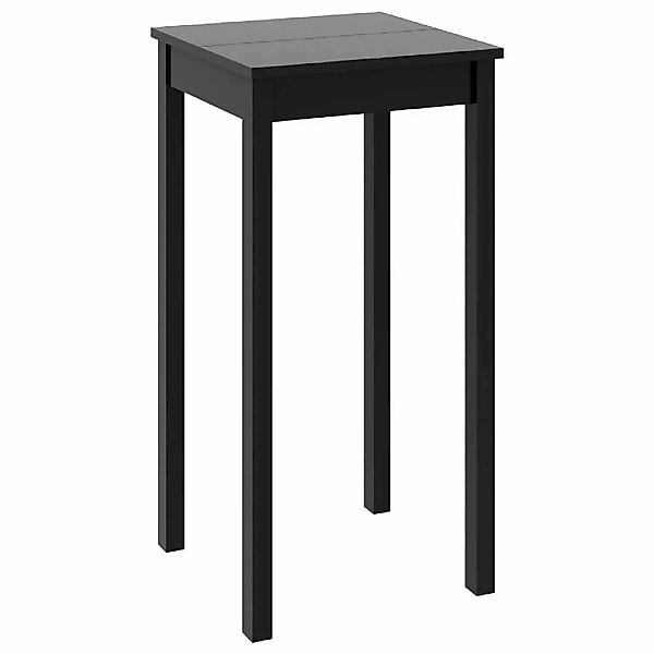 Bartisch Mdf Schwarz 55x55x107 Cm günstig online kaufen