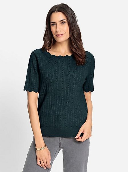 Witt Strickpullover Kurzarm-Pullover günstig online kaufen