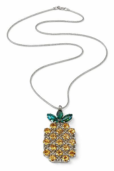COLLEZIONE ALESSANDRO Lange Kette "Ananas" mit großem Anhänger in Form eine günstig online kaufen