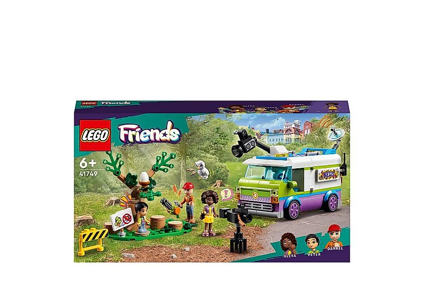 LEGO® LEGO® Friends Nachrichtenwagen 41749 Konstruktions-Spielset günstig online kaufen