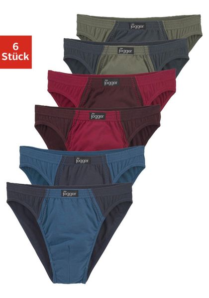 le jogger Slip Packung, 6 Stk. tlg., schöner Basic in schönen Farbkombinati günstig online kaufen