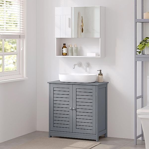 EUGAD Waschbeckenunterschrank (1-St) Unterschrank 60x30x60 cm günstig online kaufen