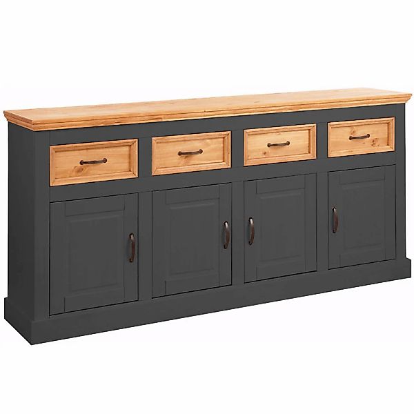 Home affaire Sideboard "Selma" Kommode mit 4 Türen und 4 Schubkästen günstig online kaufen
