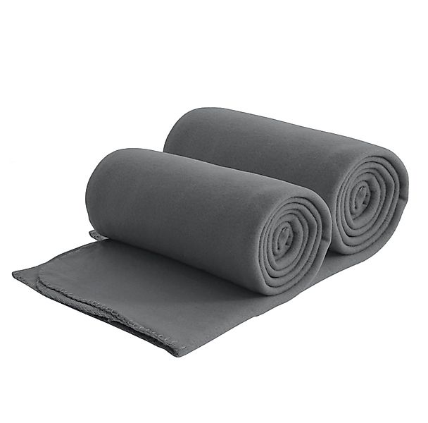 Wohndecke 2er Set eco-line Fleecedecke ca. günstig online kaufen