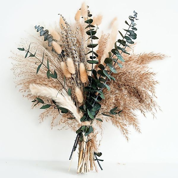 Trockenblume 63 Stück Pampasgras Trockenblumen Deko günstig online kaufen