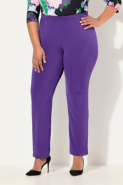 Ulla Popken Schlupfhose Jerseyhose elastischer Bund günstig online kaufen