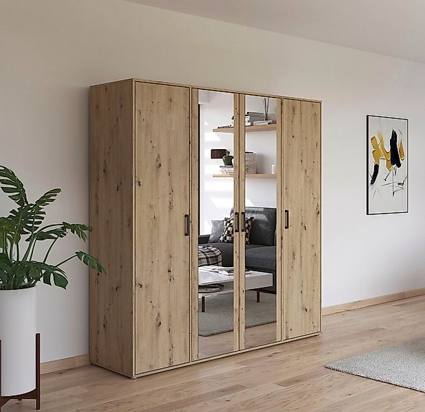 rauch Drehtürenschrank "Voyager", (in 3 verschiedenen Ausstattungen BASIC/C günstig online kaufen