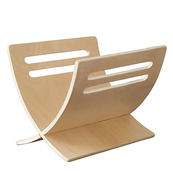 Homestyle4u Zeitungsständer Magazinhalter Holz Natur günstig online kaufen