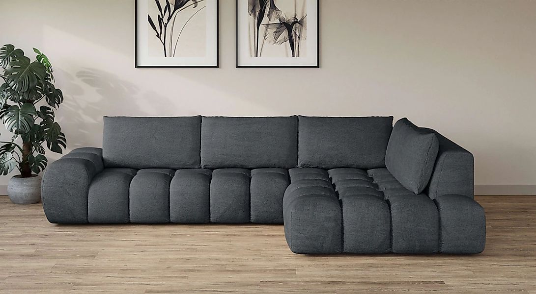 INOSIGN Ecksofa "AZITA klein, L-Form, elegant und bequem Designsofa in Bubb günstig online kaufen