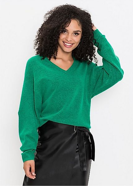 bonprix Strickpullover Oversize-Strick-Pullover günstig online kaufen