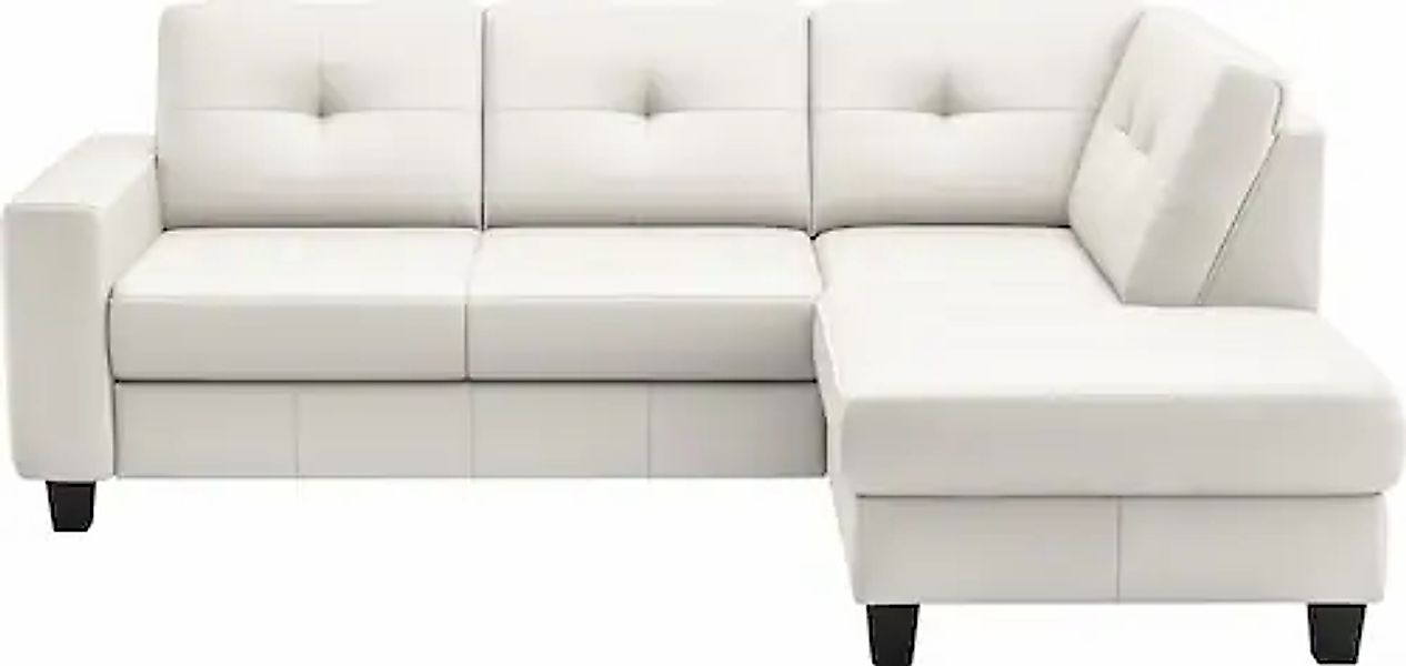 Places of Style Ecksofa »Varese«, wahlweise mit Bettfunktion und Bettkasten günstig online kaufen