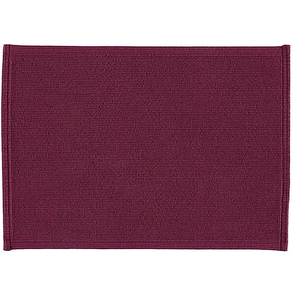 Rhomtuft - Badematte Plain - Farbe: berry - 237 - 50x70 cm günstig online kaufen