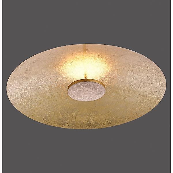 Paul Neuhaus LED Deckenleuchte LED Deckenlampe Blattgold Optik, dimmbar übe günstig online kaufen