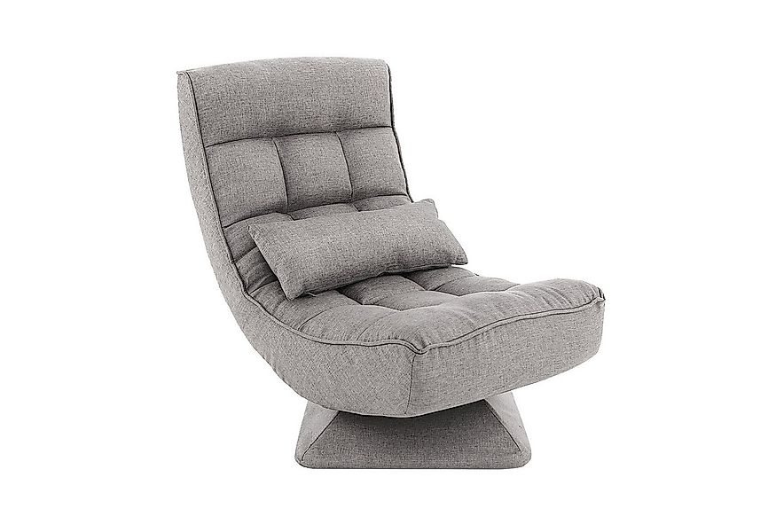COSTWAY Relaxsessel, 360° drehbar, verstellbar, klappbar,Kissen günstig online kaufen