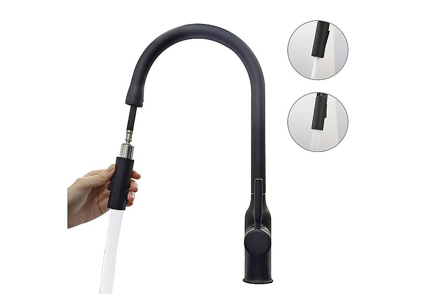 SEHAUSEU Küchenarmatur Wasserhahn Küche Bad Spültischarmatur Waschtischarma günstig online kaufen