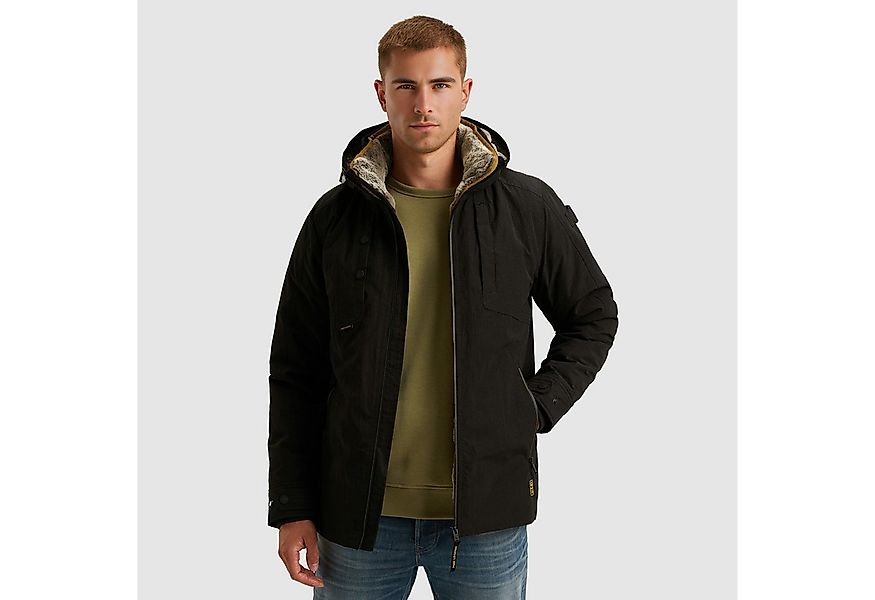 PME LEGEND Winterjacke Herausnehmbares Fellimitat günstig online kaufen