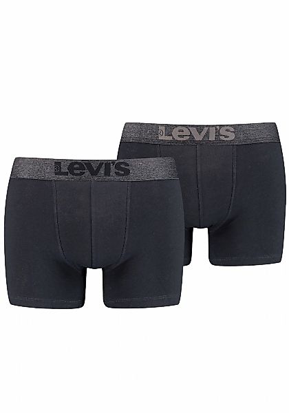 Levis Boxershorts "LEVIS MEN MEL WB BOXER BRIEF ORG CO 2P", (2er Pack), mit günstig online kaufen