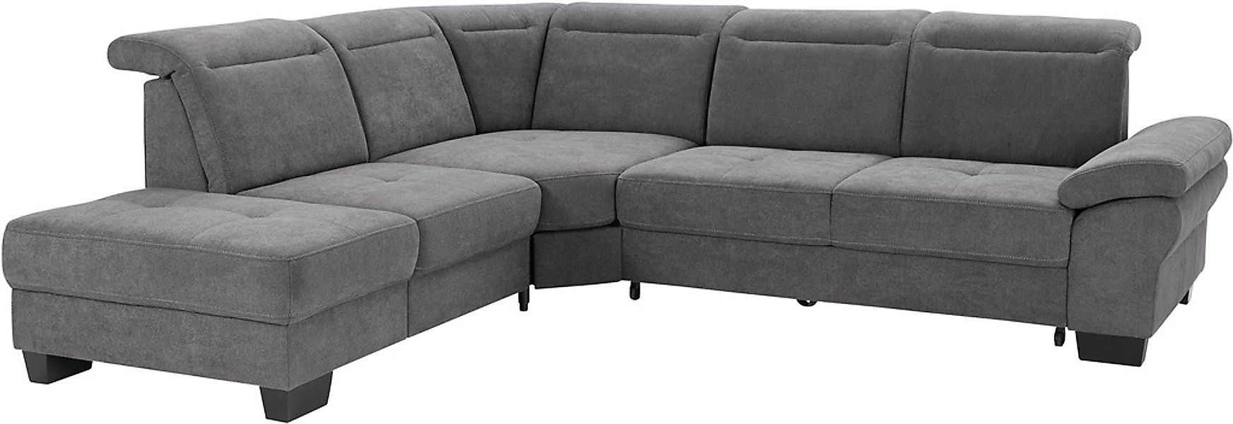 Places of Style Ecksofa »Cornwall L-Form«, incl. Sitztiefenverstellung, mit günstig online kaufen