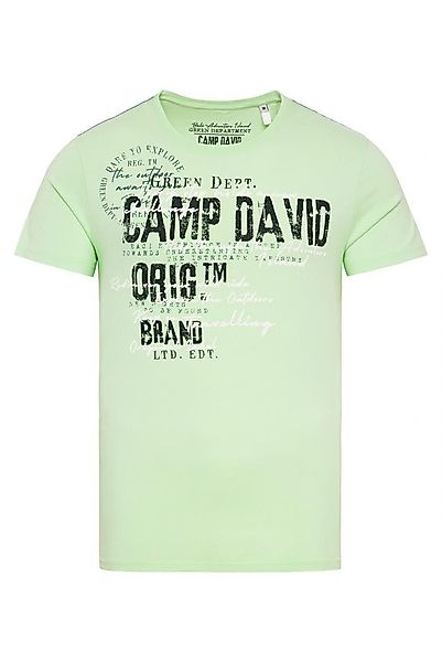CAMP DAVID T-Shirt mit Used- und günstig online kaufen