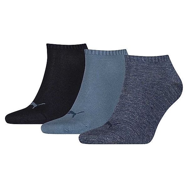 Puma Sneaker Plain Socken 3 Paare EU 47-50 DeniMedium Blue günstig online kaufen