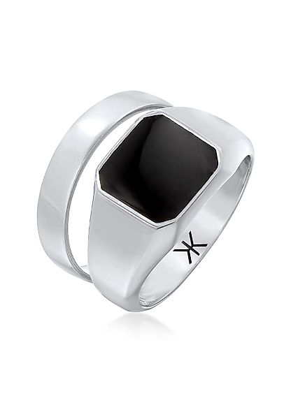 Kuzzoi Ring-Set Kuzzoi Siegelring Bandring Set günstig online kaufen