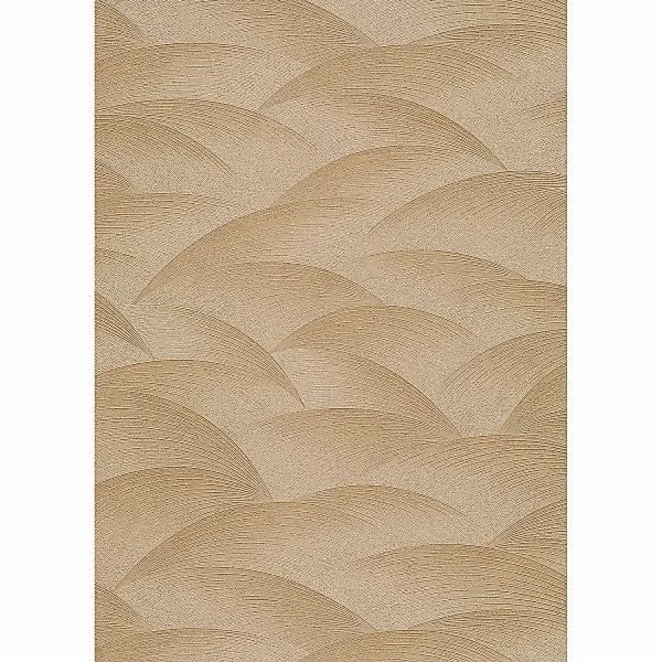 Bricoflor Kretschmer Tapete Gold 1037230 günstig online kaufen
