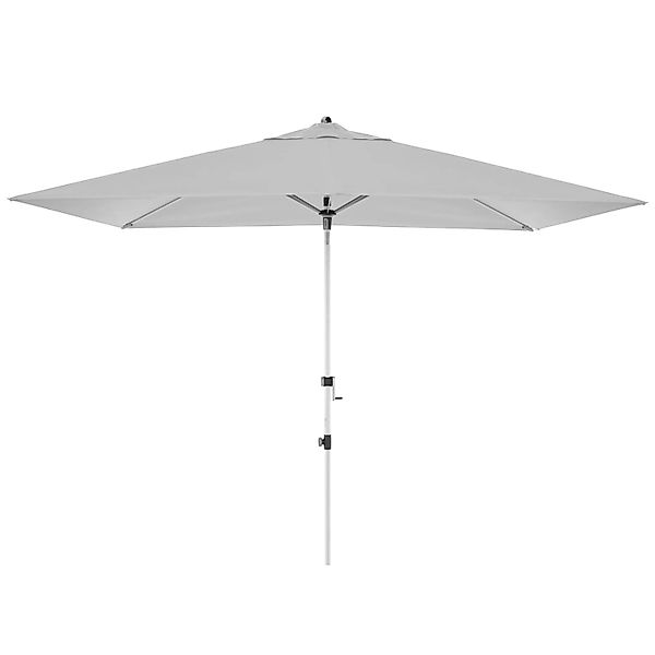 Doppler Marktschirm Expert 192 cm x 303 cm Grau mit Knickfunktion günstig online kaufen