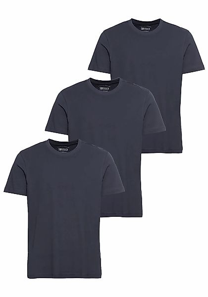 Mans World T-Shirt "neue Farben", Kurzarm, unifarben, Rundhals, aus Baumwol günstig online kaufen