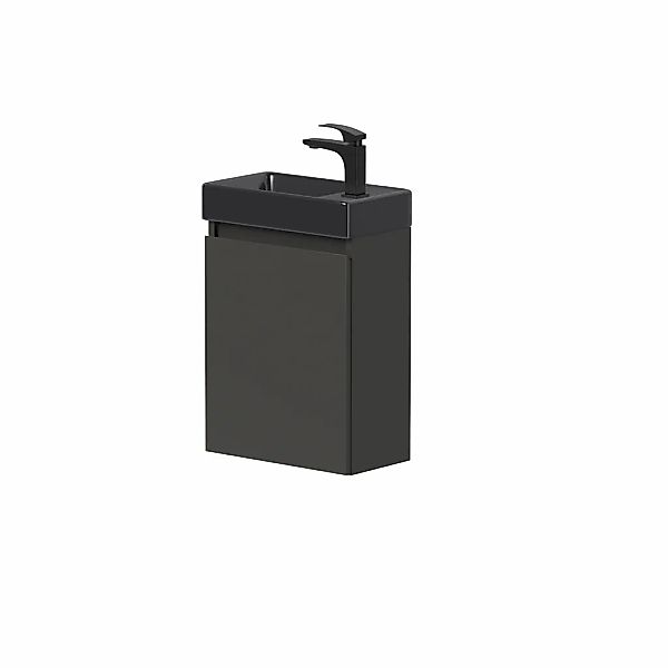 welltime Waschtisch "Mini, Badmöbel, Waschtischunterschrank inkl. Waschbeck günstig online kaufen