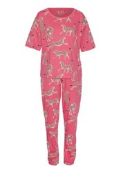 Vivance Dreams Pyjama 2 Stk. tlg., mt Animal Alloverprint günstig online kaufen