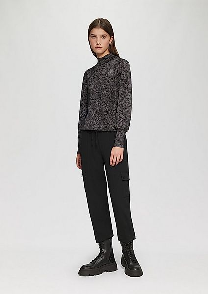 QS Chinos Hose Jogpants mit Cargotaschen und Bündchen am Saum günstig online kaufen