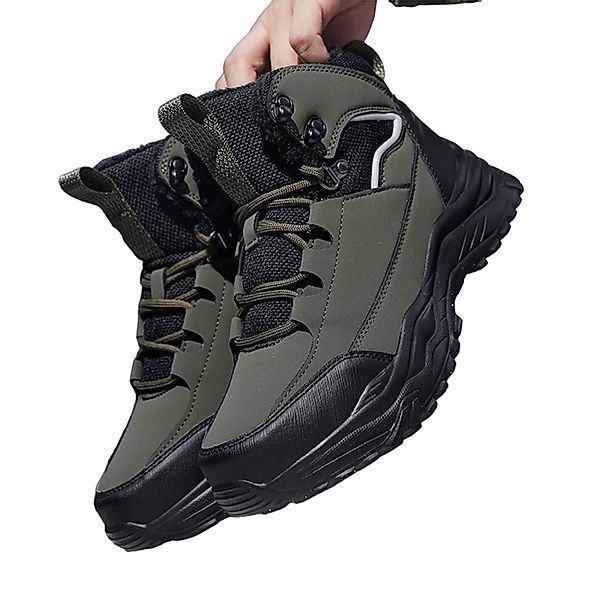 Refttenw Herren Schneestiefel,Warm Gefüttert, Rutschfest, Wasserabweisend günstig online kaufen