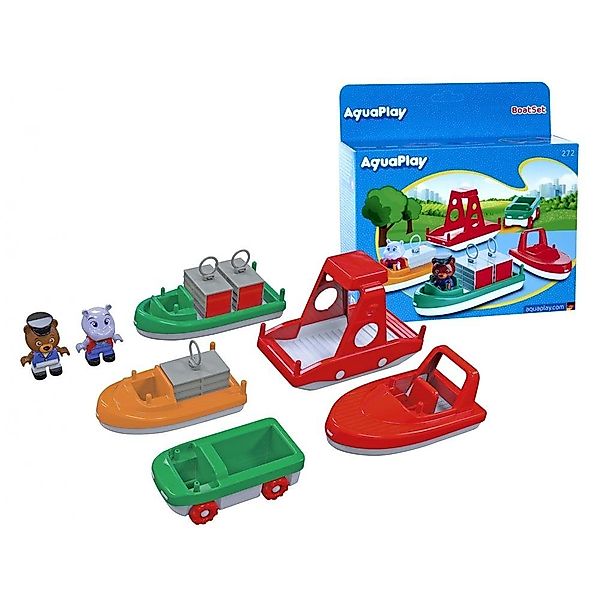Aquaplay Kinderspielboot BoatSet 7 teilig, Fahrzeug, günstig online kaufen