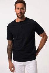 JP1880 T-Shirt JP1880 Henley Basic Knopfleiste günstig online kaufen
