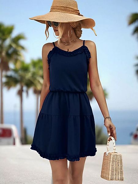 BlauWave Strandkleid Trägern zum-Rüschen-Kleid (1-tlg) Lässig und bequem günstig online kaufen
