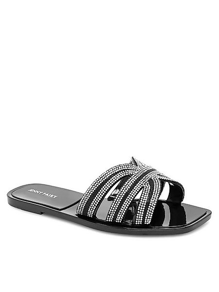 Jenny Fairy Jenny Fairy Pantoletten Damen WFA2613-2 Schwarz Pantolette günstig online kaufen