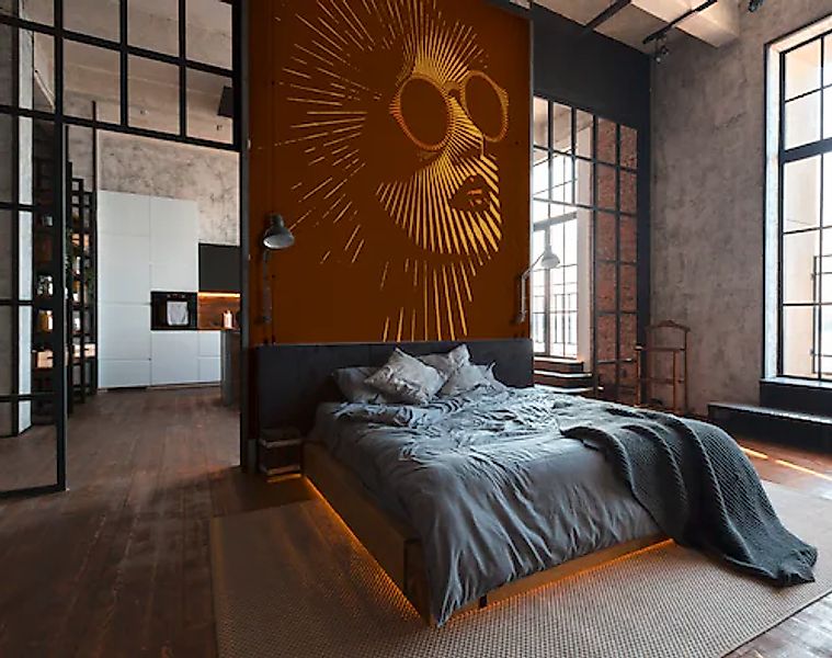 A.S. Création Vliestapete »Fototapete Frau mit Sonnenbrille Retro Braun Gel günstig online kaufen