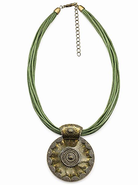 COLLEZIONE ALESSANDRO Kette mit Anhänger "Ciondolo" mit lackiertem Anhänger günstig online kaufen