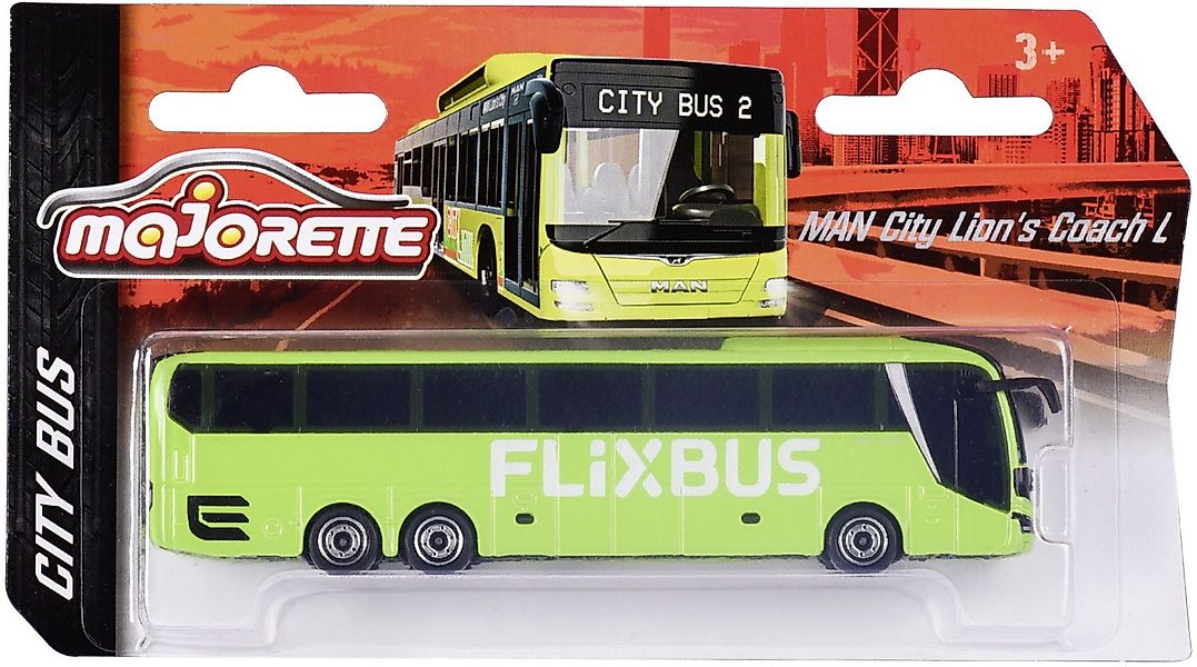 majORETTE Spielzeug-Bus Spielzeugauto Bus MAN Lion's günstig online kaufen