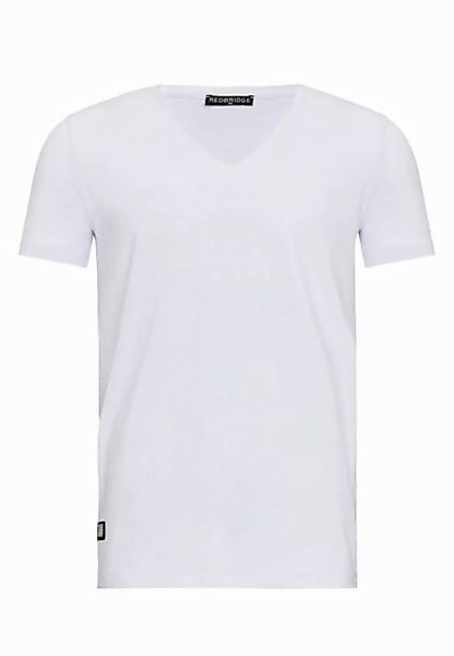 RedBridge T-Shirt mit V-Ausschnitt Weiches Basic-Shirt günstig online kaufen