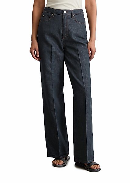 Marc OPolo Weite Jeans "aus Baumwolle-Leinen-Mix" günstig online kaufen