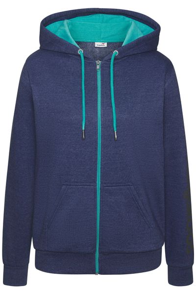 KangaROOS Sweatjacke mit kontrastfarbenen Details, Loungewear günstig online kaufen