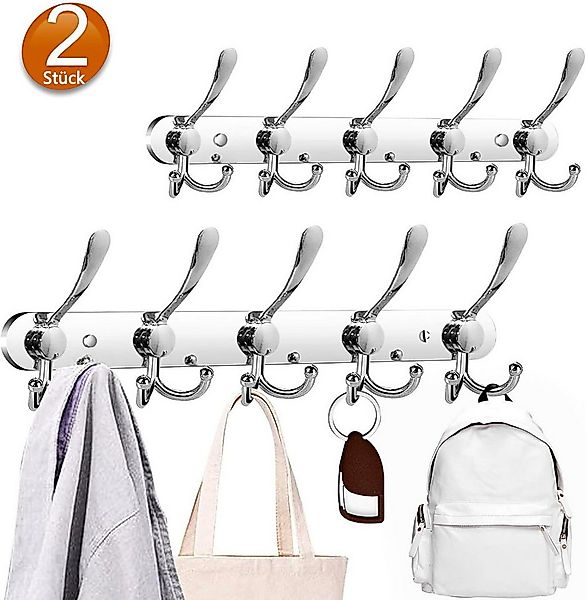 Refined Living Garderobenhaken Garderobenleiste Wand,Handtuchhaken,Hakenlei günstig online kaufen