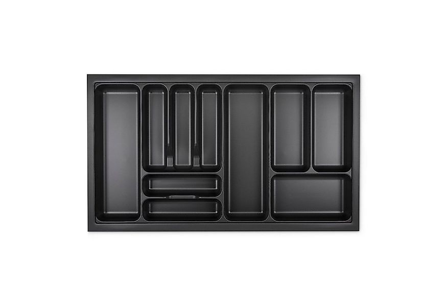 SO-TECH® Besteckeinsatz ORGA-BOX VIII Besteckeinsatz Lavagrau perlstruktur, günstig online kaufen