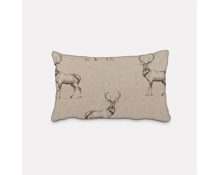 SCHÖNER LEBEN. Dekokissen SCHÖNER LEBEN. Kissenhülle Fryett`s Landhaus Hirs günstig online kaufen