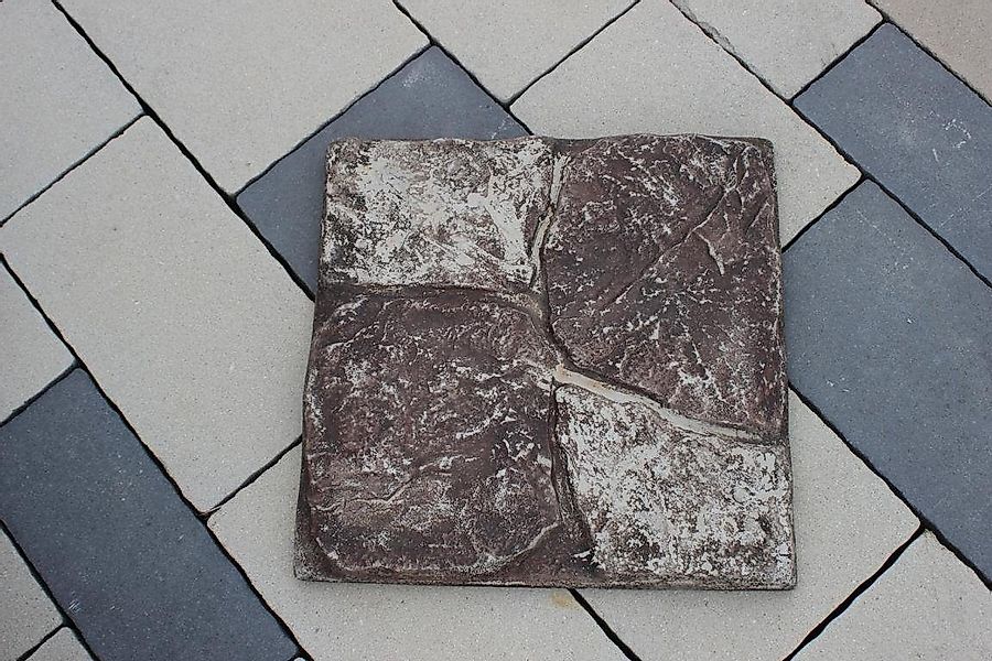 JVmoebel Gartenhaus-Fußboden Gartenplatte Trittplatte Gartenfiese Gartenweg günstig online kaufen