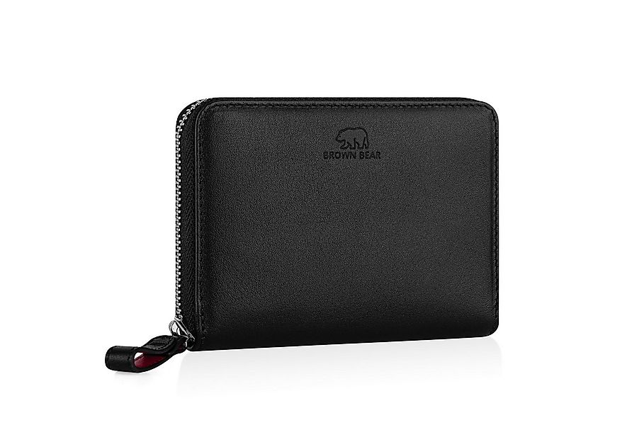 Brown Bear Geldbörse Pia aus Echtleder mit umlaufendem Reißverschluss, für günstig online kaufen