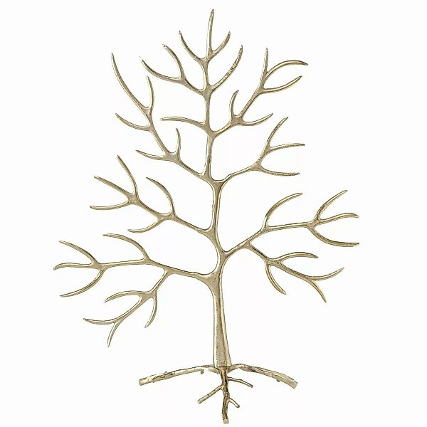 Boltze Figuren & Objekte Dekoaufsteller Levanto Baum 110cm 1 Stück (gold) günstig online kaufen