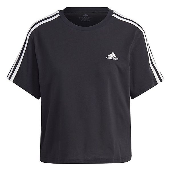 adidas Performance T-Shirt adidas Damen T-Shirt Essentials 3S Crop-Top günstig online kaufen