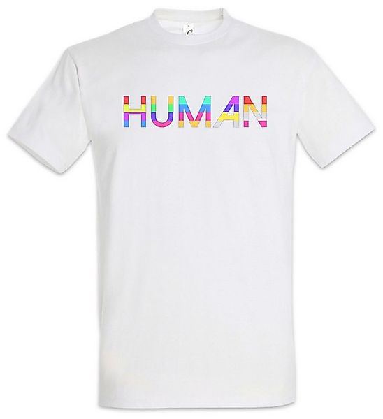 Urban Backwoods Print-Shirt Human Rainbow Herren T-Shirt Diversity Philanth günstig online kaufen